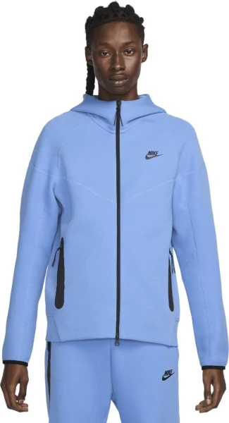 Толстовка Nike M NK TCH FLC FZ WR HOODIE блакитна FB7921-450