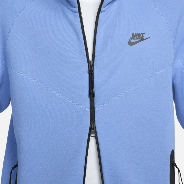 Толстовка Nike M NK TCH FLC FZ WR HOODIE блакитна FB7921-450