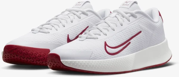 Кроссовки теннисные Nike VAPOR LITE 2 HC бело-красные DV2018-102