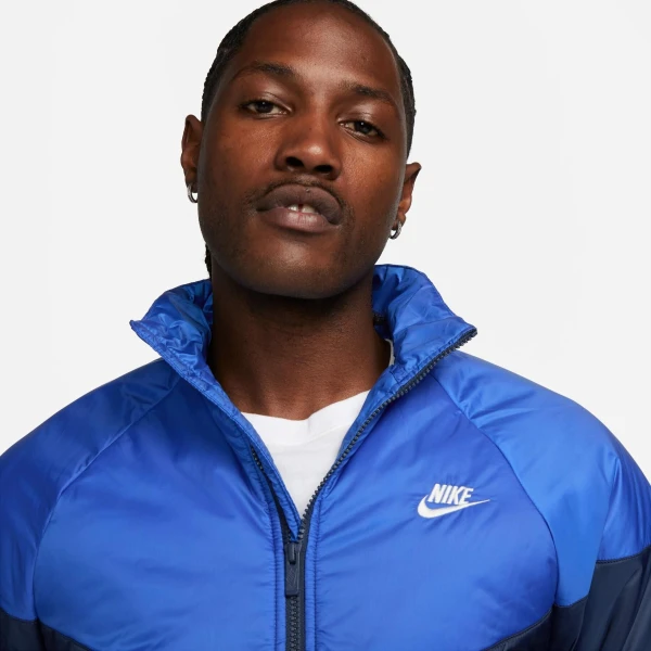 Куртка Nike MIDWEIGHT PUFFER синяя FB8195-410