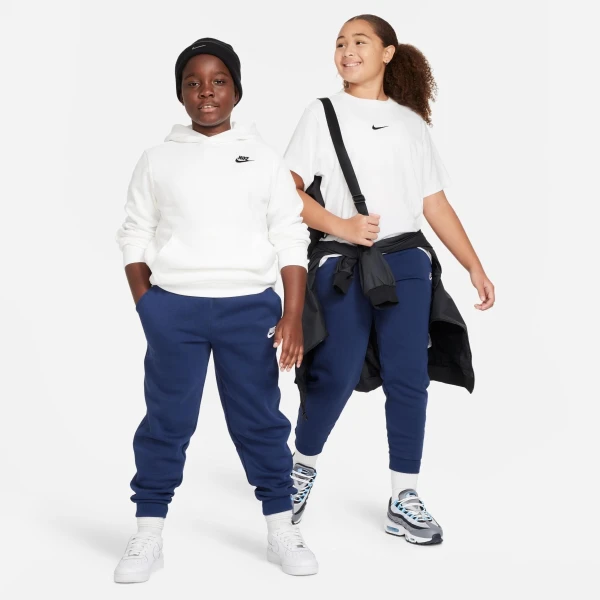 Спортивні штани підліткові Nike CLUB FLC JGGR темно-сині FD3009-410