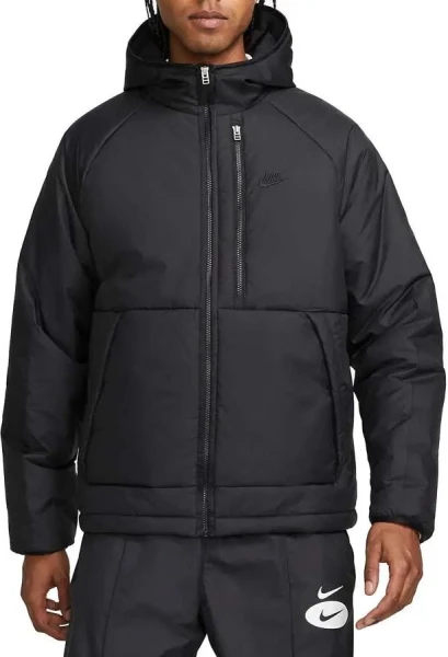 Куртка Nike M NSW TF RPL LEGACY HD JKT черная DD6857-011