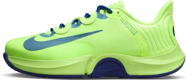 Кросівки для тенісу жіночі Nike ZOOM GP TURBO HC OSAKA салатові DZ1725-300