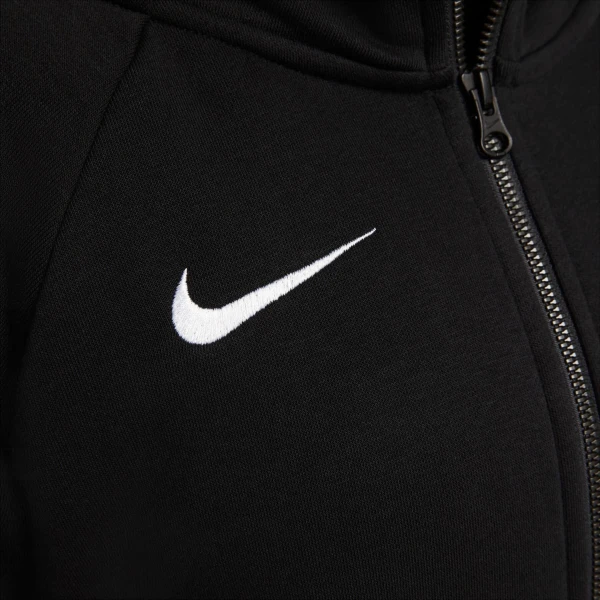 Толстовка женская Nike FLC PARK20 FZ HOODIE черная CW6955-010