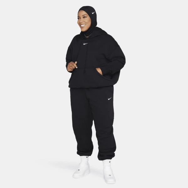 Худі жіноче Nike NS PHNX FLC OS PO HOODIE чорне DQ5860-010