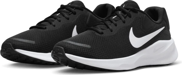 Кроссовки беговые Nike REVOLUTION 7 черно-белые FB2207-001