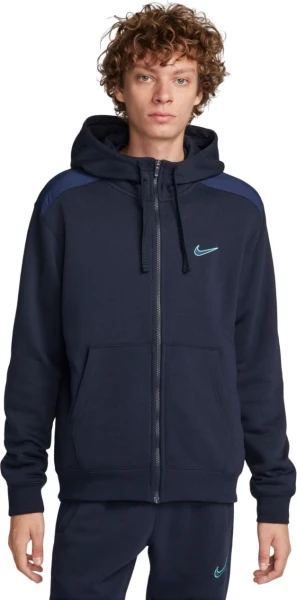 Толстовка Nike SP FLC FZ HOODIE BB темно-синя FQ8819-475