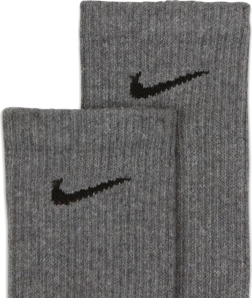 Шкарпетки Nike U NK ED PLS CSH CRW 6PR - 132 сірі (6 пар) SX6897-065