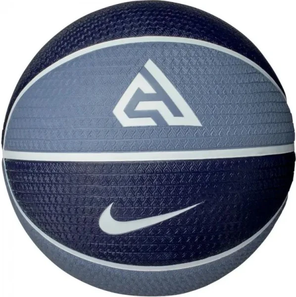 Баскетбольний м'яч Nike PLAYGROUND 8P 2.0 G ANTETOKOUNMPO DEFLATED синій Розмір 7 N.100.4139.426.07