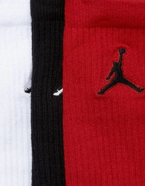 Носки Nike JORDAN U J ED CUSH POL CRE 3PR 144 разноцветные (3 пары) DX9632-902