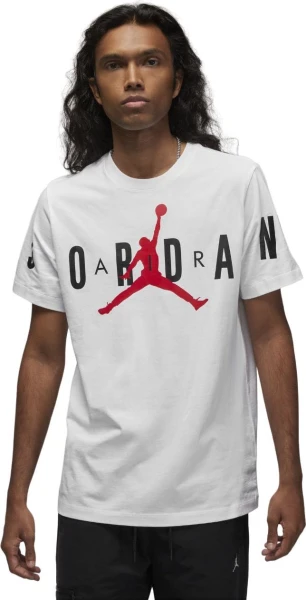 Футболка Nike M J JD AIR STRETCH SS CREW белая DV1445-100