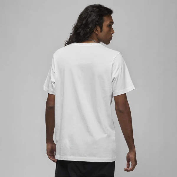 Футболка Nike M J JD AIR STRETCH SS CREW белая DV1445-100