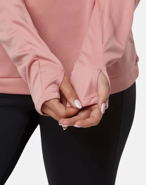 Реглан для бега женский Nike SWOOSH розовый FB4687-618