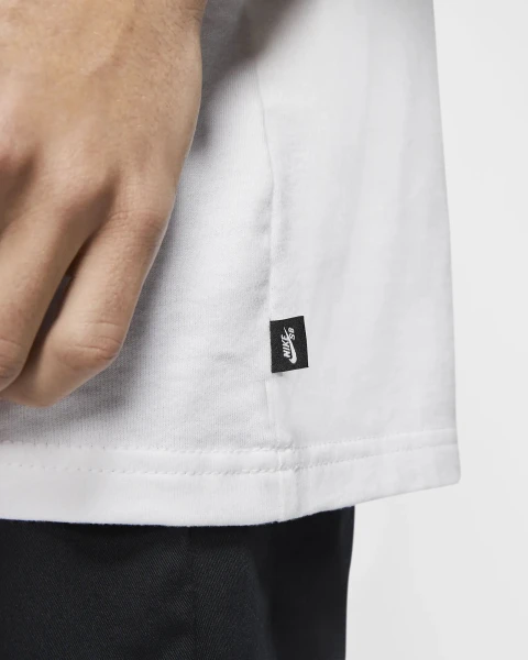 Футболка Nike SB TEE LOGO HBR белая CV7539-100