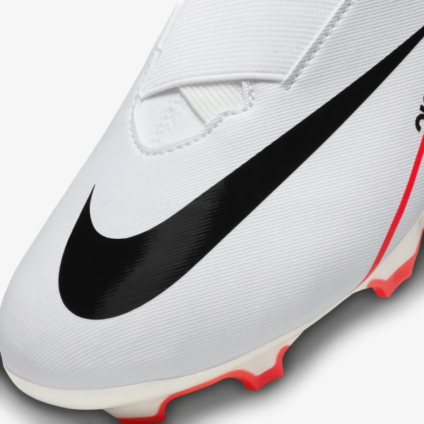 Бутсы детские Nike JR ZOOM VAPOR 15 ACADEMY FG/MG бело-красные DJ5617-600