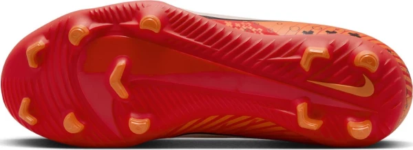 Бутсы детские Nike JR SUPERFLY 9 CLUB MDS FG/MG красно-оранжевые FJ0351-600