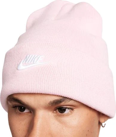 Шапка Nike U PEAK BEANIE TC FUT L светло-розовая FB6528-690