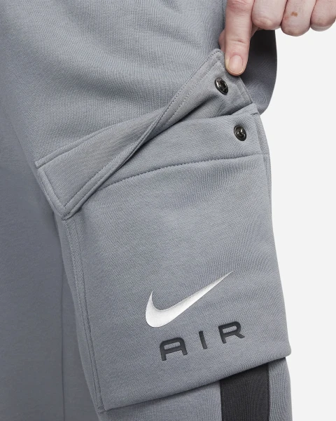 Спортивні штани Nike S AIR CARGO PANT FLC BB сірі FN7693-065