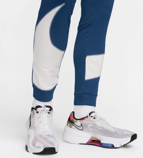 Спортивные штаны Nike DF FLC PANT TAPER ENERG сине-белые FB8577-476