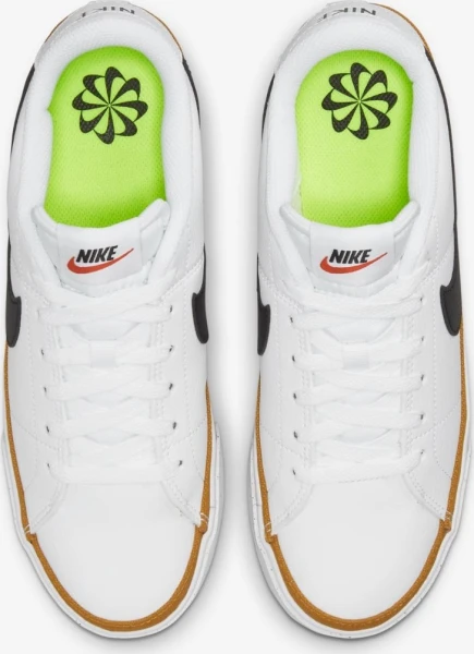 Кеди жіночі Nike COURT LEGAC NN біло-чорні DH3161-100