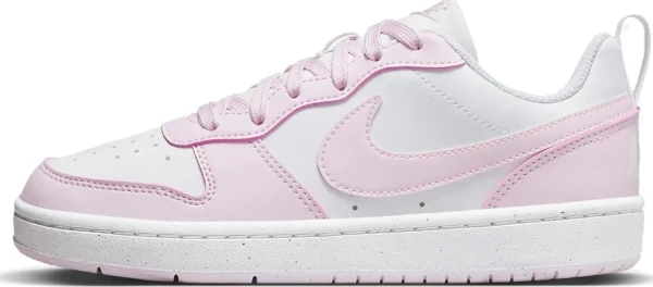Кросівки дитячі Nike COURT BOROUGH LOW RECRAFT (GS) біло-рожеві DV5456-105