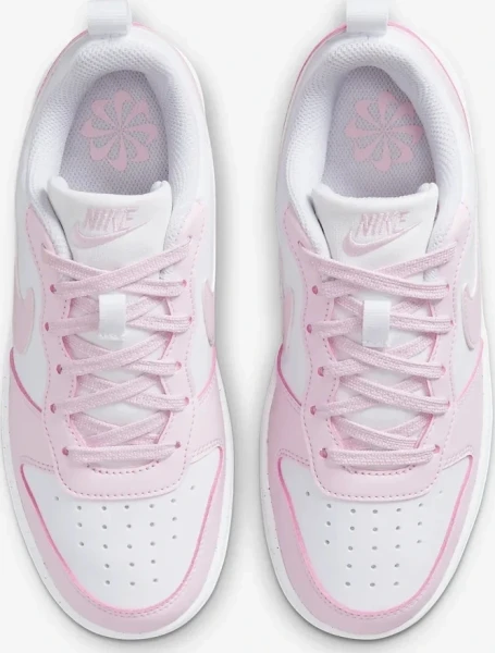 Кросівки дитячі Nike COURT BOROUGH LOW RECRAFT (GS) біло-рожеві DV5456-105