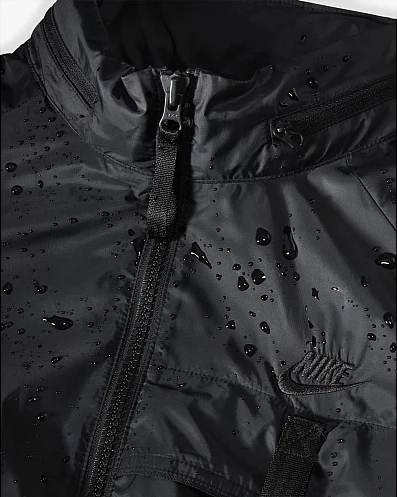 Куртка Nike M NK TCH WVN N24 LND PKBL JKT черная FB7903-010
