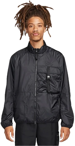 Куртка Nike M NK TCH WVN N24 LND PKBL JKT черная FB7903-010
