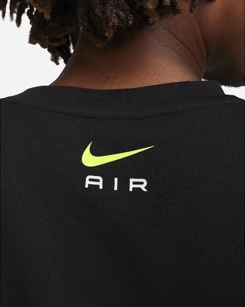 Свитшот Nike S AIR CRE FLC BB черный FN7692-011