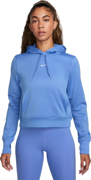 Худи женское Nike ONE TF PO HOODIE LBR голубое FB5210-450