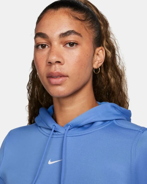Худи женское Nike ONE TF PO HOODIE LBR голубое FB5210-450