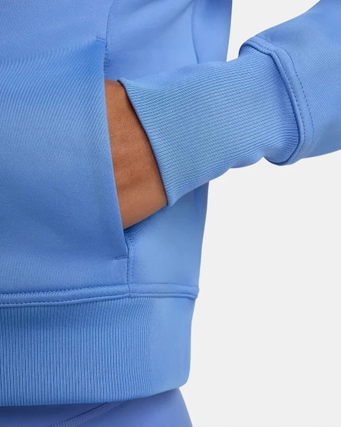 Худи женское Nike ONE TF PO HOODIE LBR голубое FB5210-450