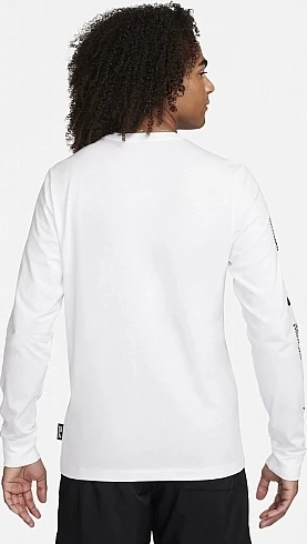 Лонгслив Nike TEE LS BIG SWOOSH белый FJ1119-100