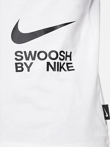 Лонгслив Nike TEE LS BIG SWOOSH белый FJ1119-100