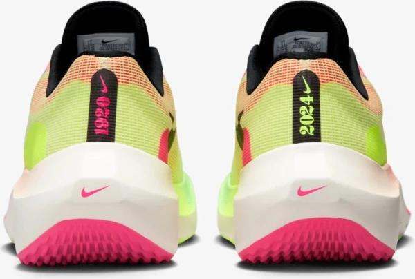 Кроссовки беговые Nike ZOOM FLY 5 PRM салатово-розовые FQ8112-331
