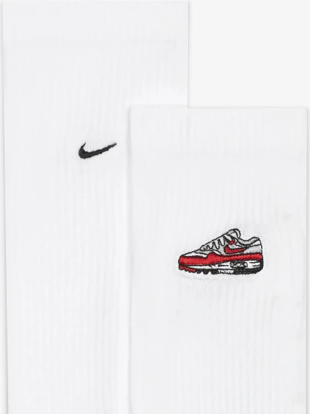Носки Nike U NK EVERYDAY PLUS CUSH CREW 1 белые FQ0327-100
