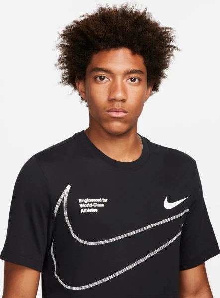Футболка Nike DF TEE Q5 чорна FN0843-010