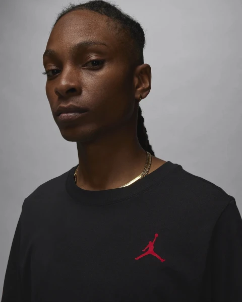 Лонгслив Nike M J BRAND LS GFX CREW черный FN5976-010