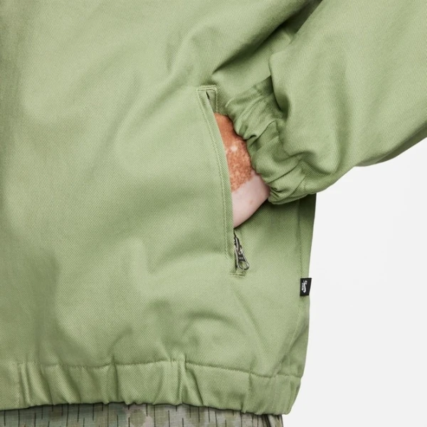 Куртка Nike U NK SB WVN TWILL PREM JKT оливковая FQ0406-386