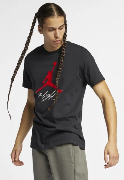Футболка Nike JUMPMAN FLIGHT HBR TEE чорна AO0664-010