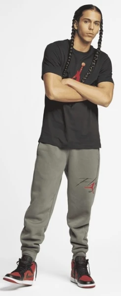 Футболка Nike JUMPMAN FLIGHT HBR TEE чорна AO0664-010