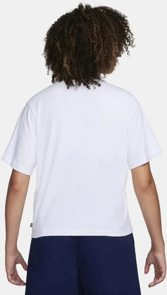 Футболка жіноча Nike U NK SB TEE LOGO BOXY біла FV4465-100