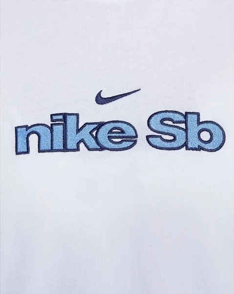 Футболка жіноча Nike U NK SB TEE LOGO BOXY біла FV4465-100