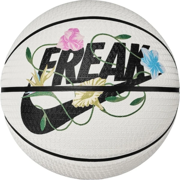 Баскетбольний м'яч Nike PLAYGROUND 8P 2.0 G ANTETOKOUNMPO DEFLATED PALE білий Розмір 7 N.100.4139.129.07