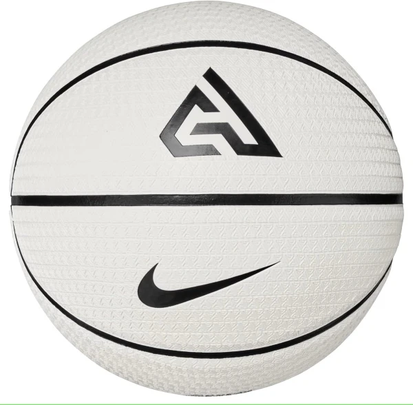 Баскетбольный мяч Nike PLAYGROUND 8P 2.0 G ANTETOKOUNMPO DEFLATED PALE белый Размер 7 N.100.4139.129.07