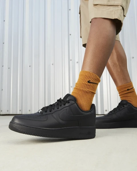Кроссовки Nike AIR FORCE 1 07 черные CW2288-001