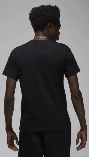 Футболка Nike JORDAN M J BRAND JM STACK SS CREW черная FN5978-010