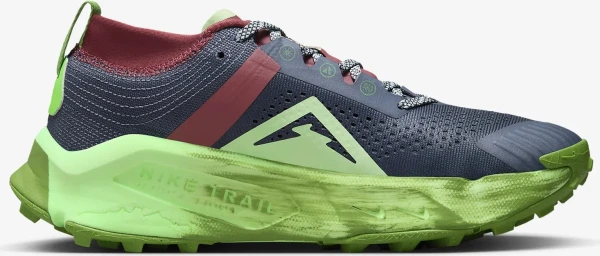 Кросівки для трейлраннінгу жіночі Nike W NIKE ZOOMX ZEGAMA TRAIL темно-синьо-зелені DH0625-403