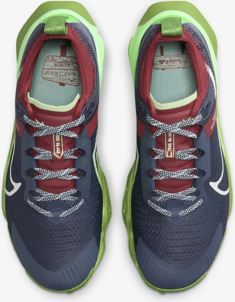 Кросівки для трейлраннінгу жіночі Nike W NIKE ZOOMX ZEGAMA TRAIL темно-синьо-зелені DH0625-403