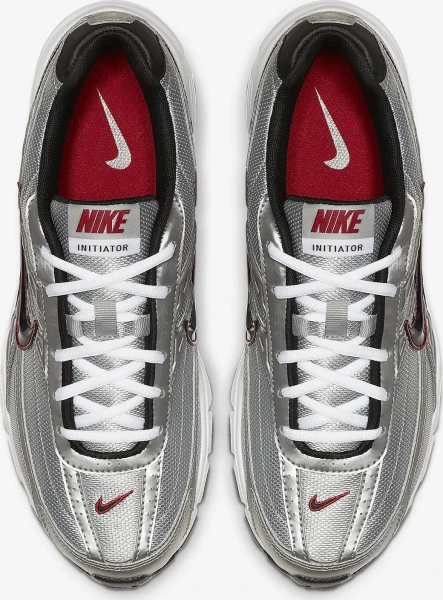Кроссовки беговые Nike INITIATOR серебряно-красные 394055-001